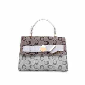 Grey Formal Hand Bag P36051