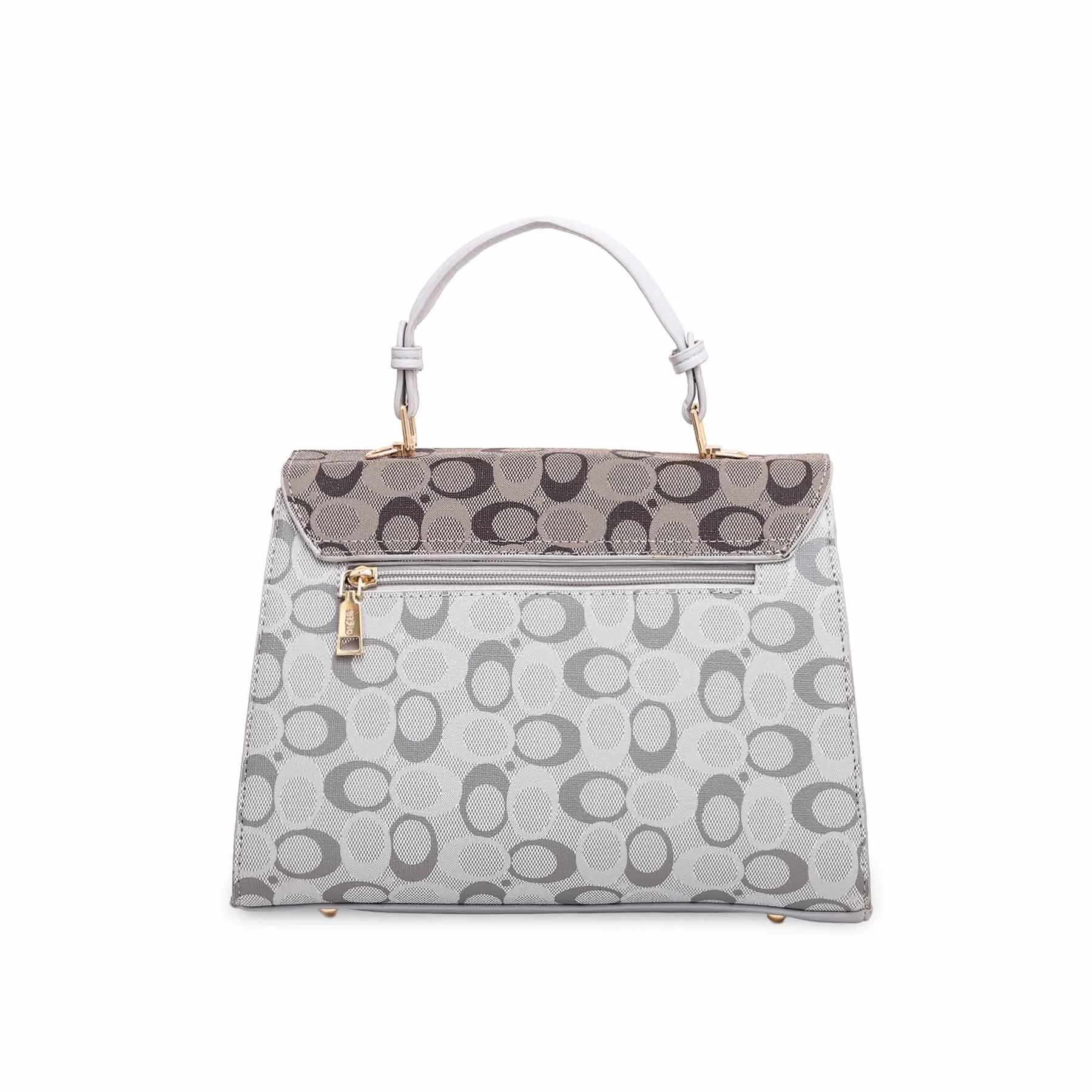 Grey Formal Hand Bag P36051