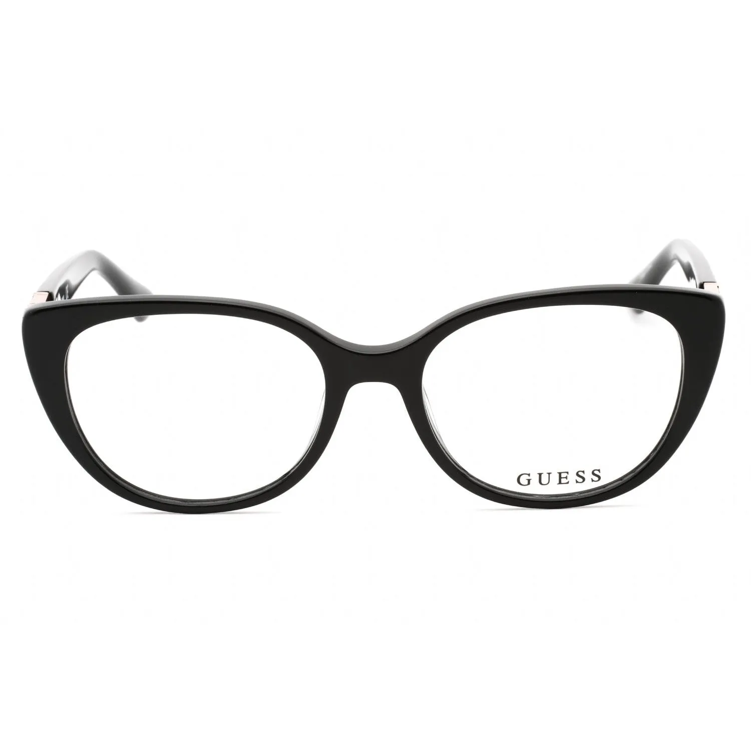 Guess GU2908 Eyeglasses shiny black/Clear demo lens