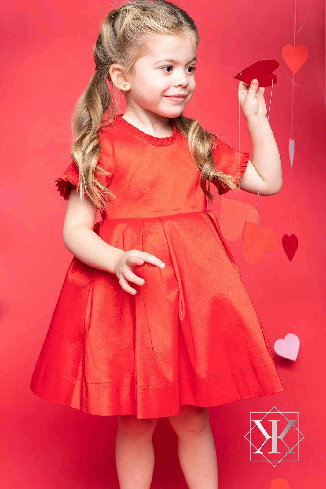 Isla Dress - Red