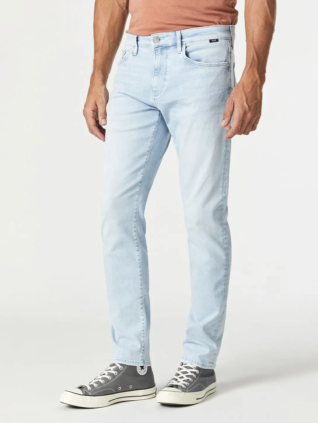 James Skinny Jean - Bleached Feather Blue