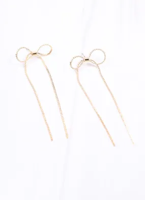 Johanna Bow Earring GOLD