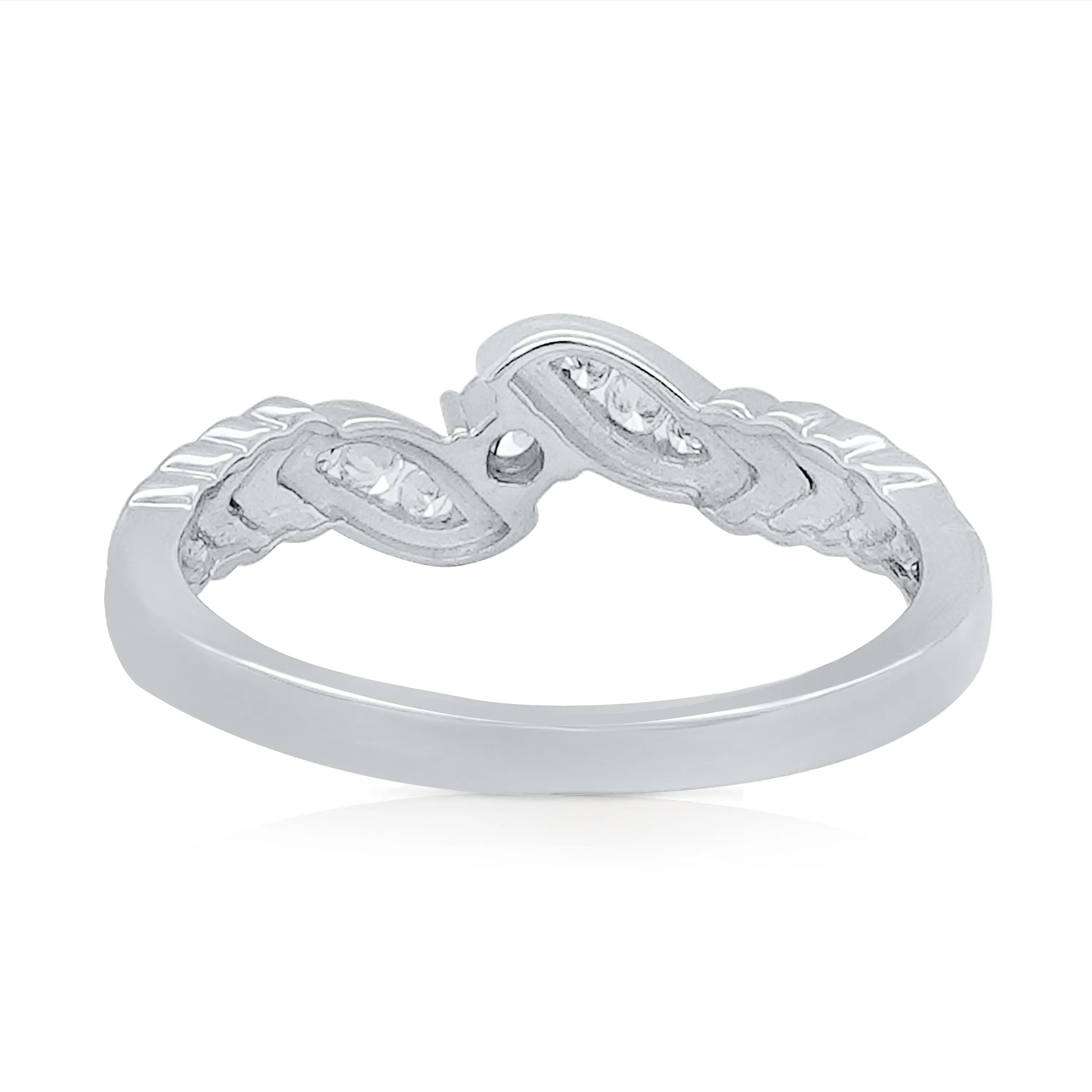 Kallati Eternal Diamond Ring in 14K White Gold