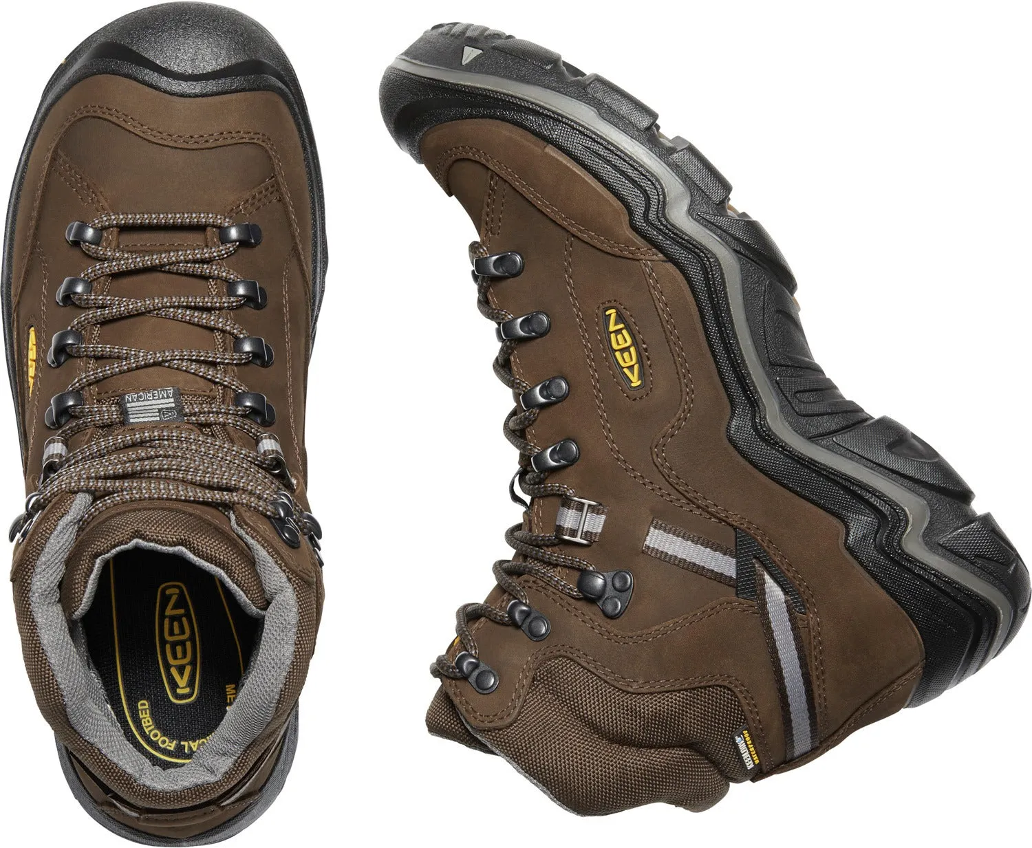 Keen Durand II Mid Waterproof Cascade Brown Men's