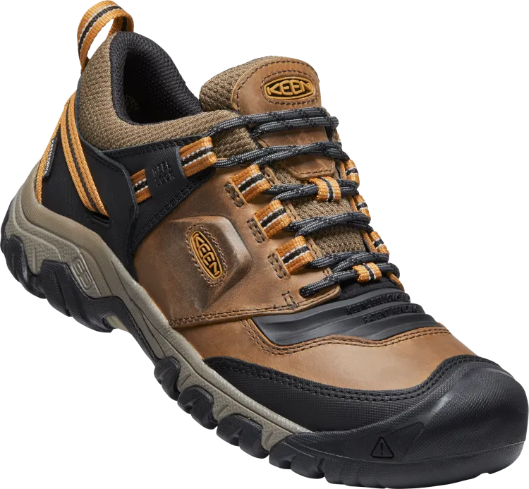 Keen Ridge Flex Bison Golden Brown Waterproof Men's