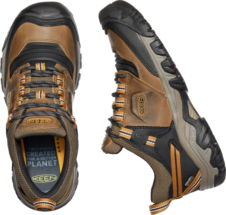 Keen Ridge Flex Bison Golden Brown Waterproof Men's