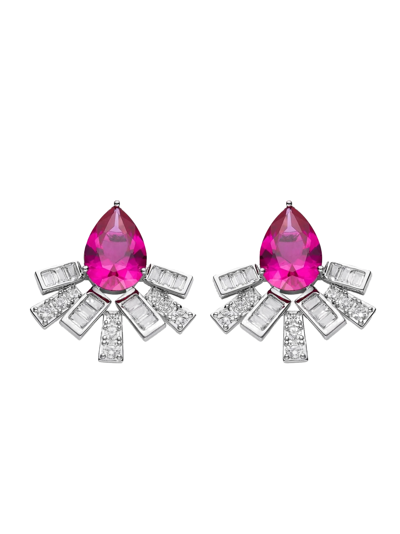 Keira Earrings (Pink)