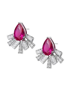 Keira Earrings (Pink)