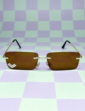 KIND HEARTS SHADES - BROWN