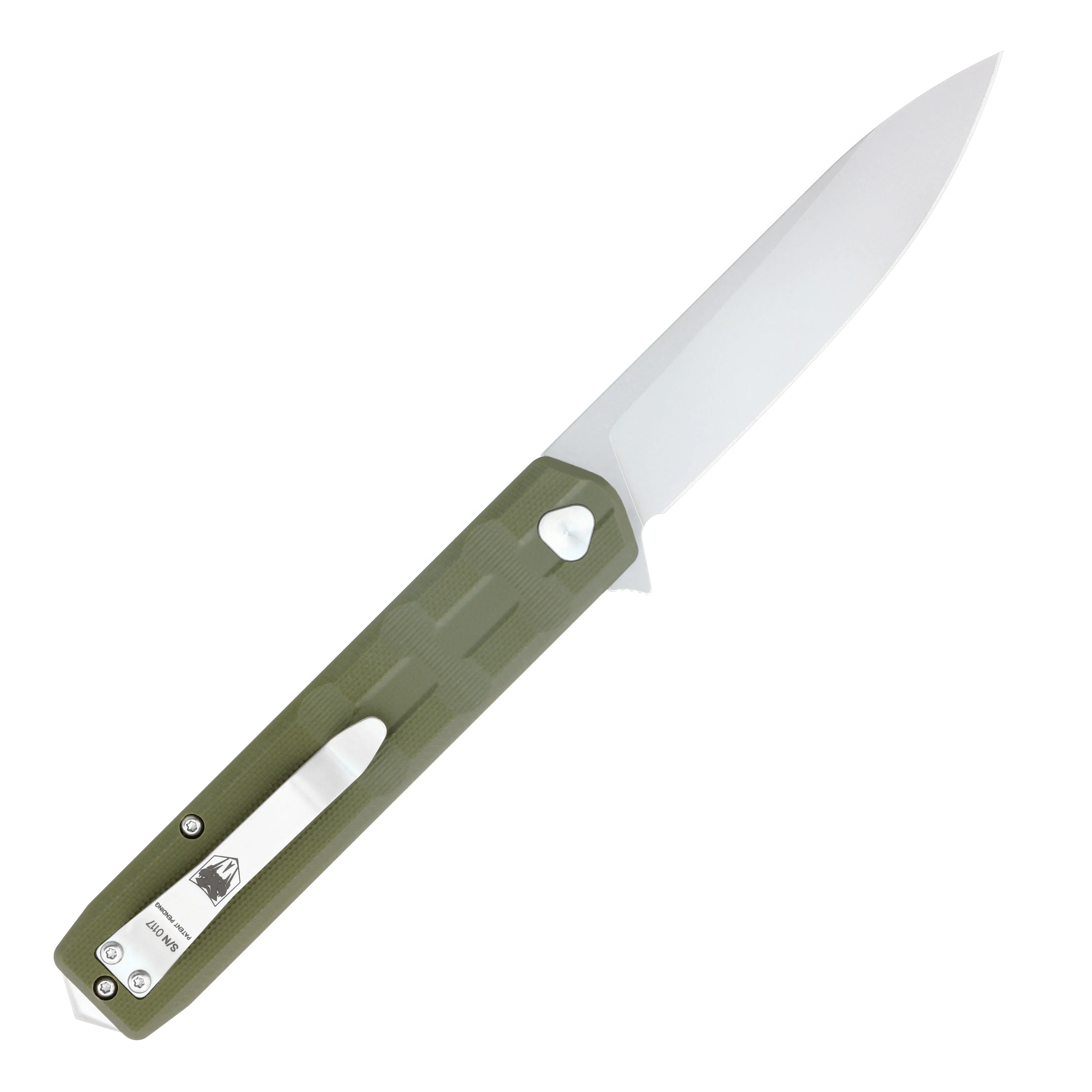 Large Kuzio OD Green Drop Not Serrated