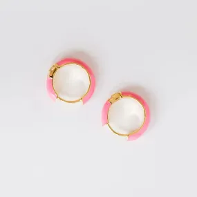 Leah Earrings- Pink