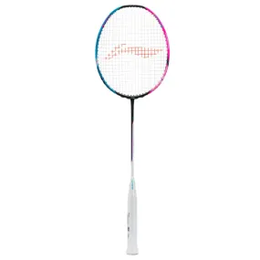 Li-Ning Halbertec 8000 Unstrung Badminton Racquet (Black/Blue/Pink)