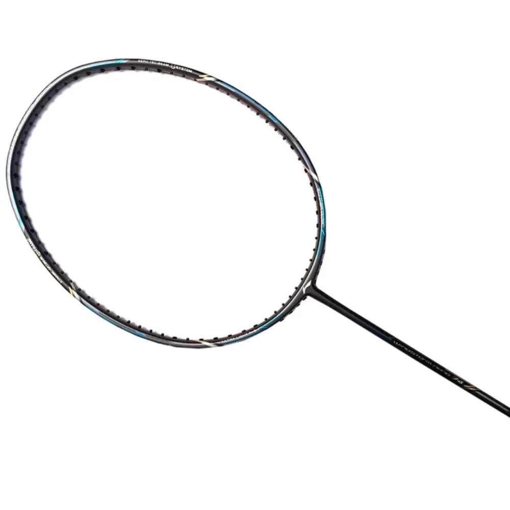 Li-Ning Windstorm Nano 74 Unstrung Badminton Racquet (Grey/Blue)