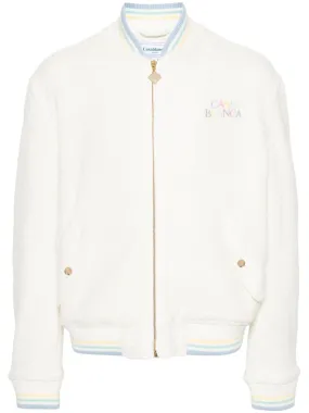 MAISON PASTELLE EMBROIDERED BOMBER JACKE