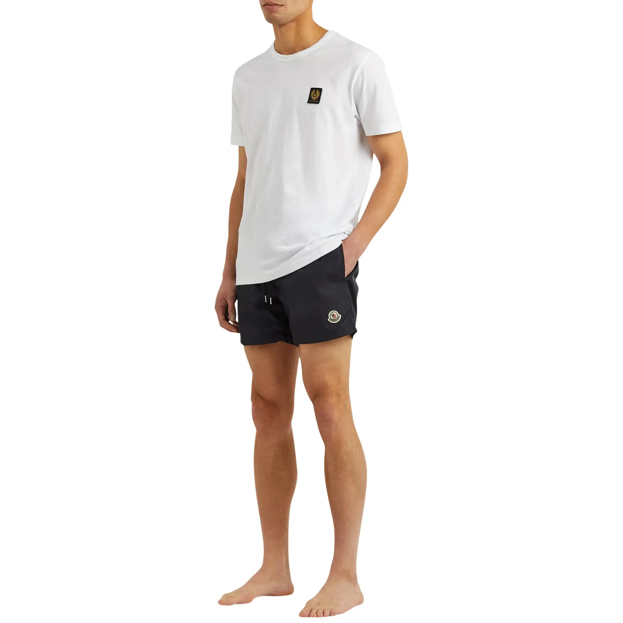 Moncler Navy Swim Shorts