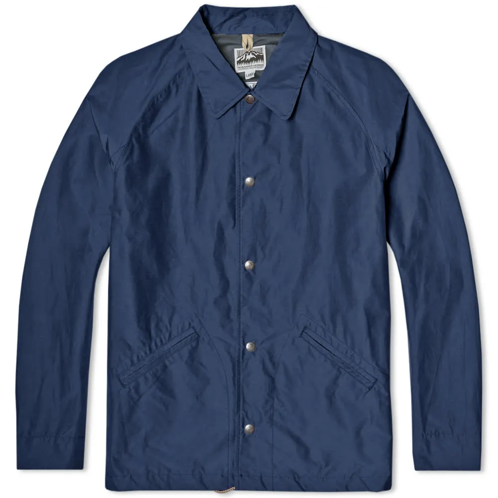 Mt. Rainier Design Countdown Coach JacketDark Navy