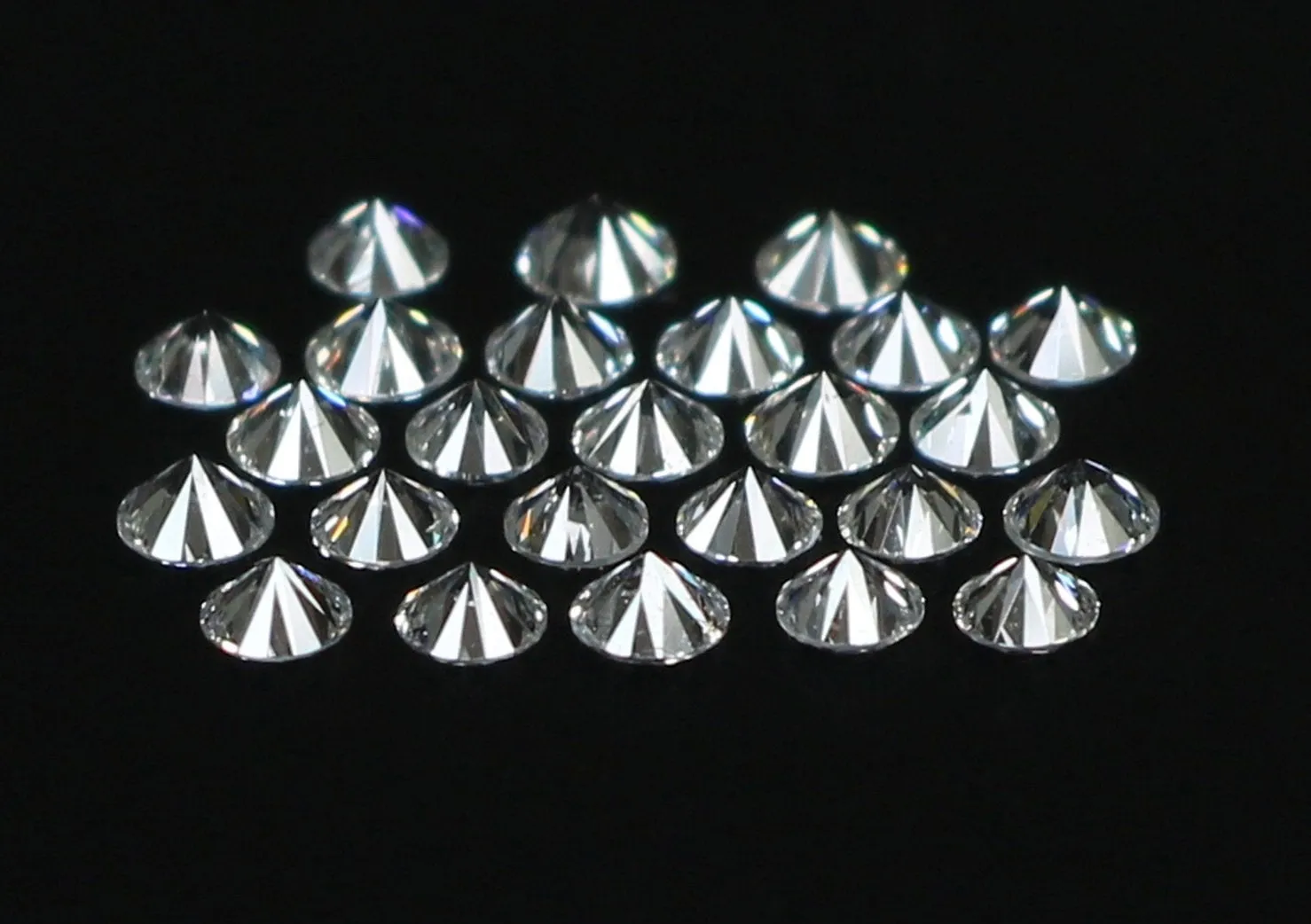 Natural Loose Diamond Round G H White Color VS1 SI1 Clarity 25 Pcs Lot Best Price Q14