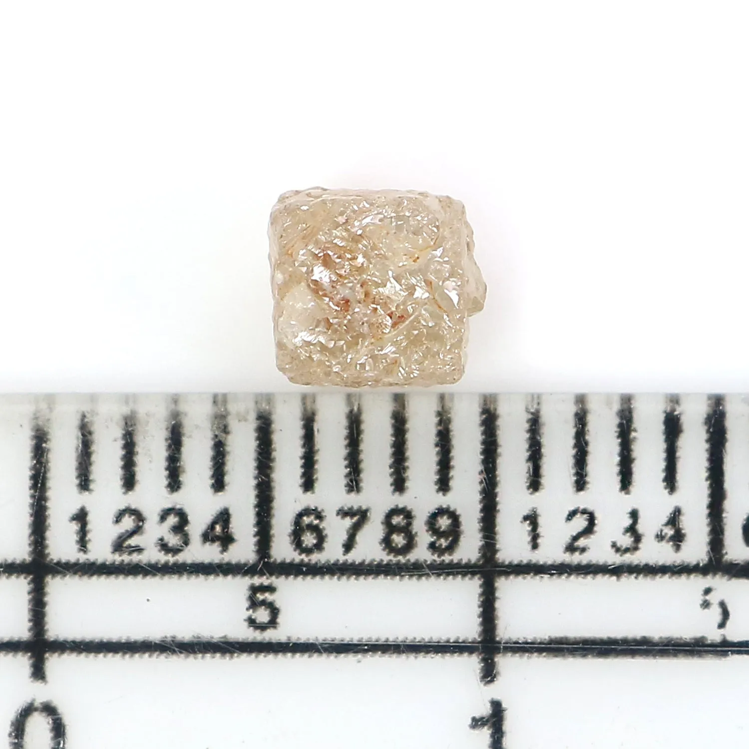 Natural Loose Rough Diamond, Rough Brown Color Diamond Natural Loose Diamond, Uncut Diamonds, Rough Cube Diamond, 1.15 CT Rough 