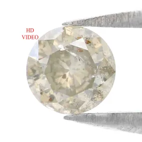 Natural Loose Round Fancy White Color Diamond 0.29 CT 4.30 MM Round Shape Brilliant Cut Diamond L5091