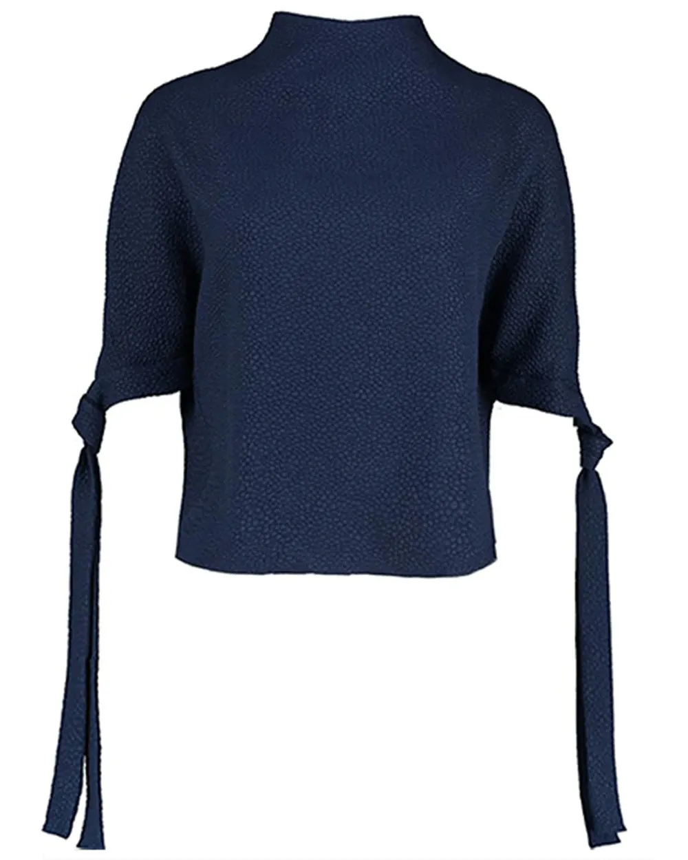 Navy Bubble Pedernal Top