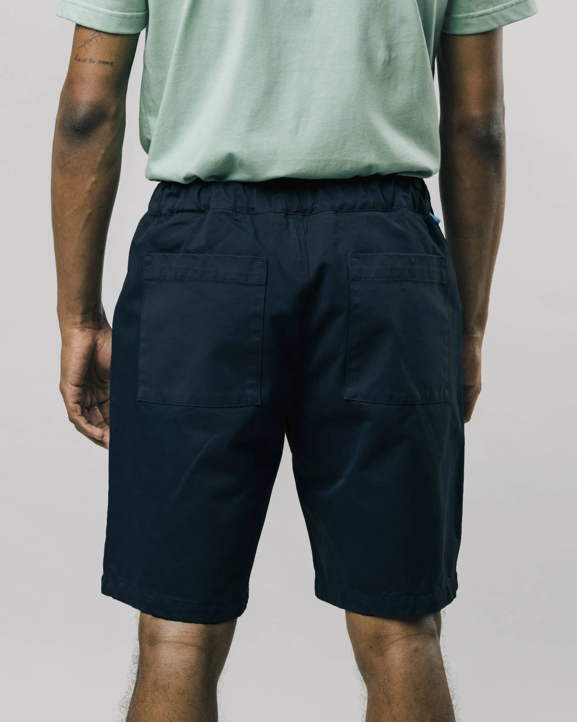 Navy Oversized Shorts