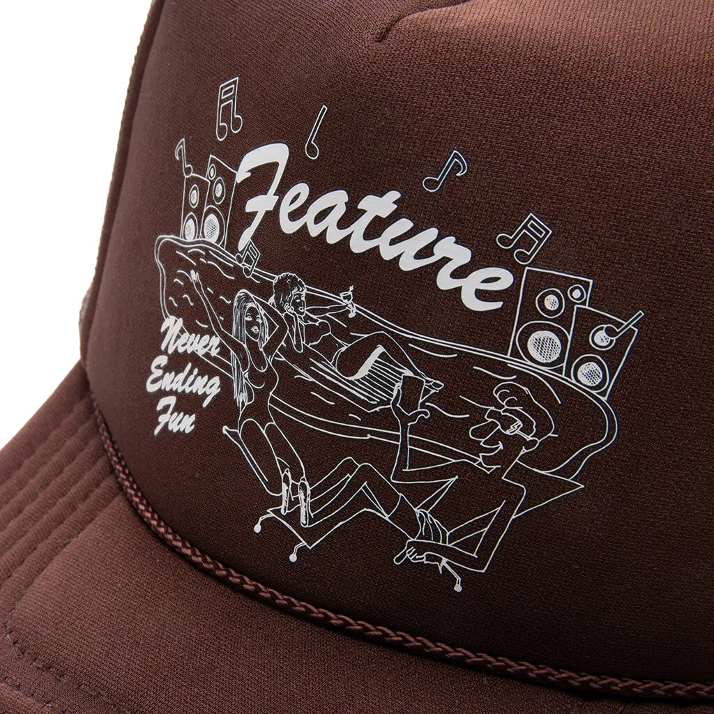 N.E.F Trucker - Brown