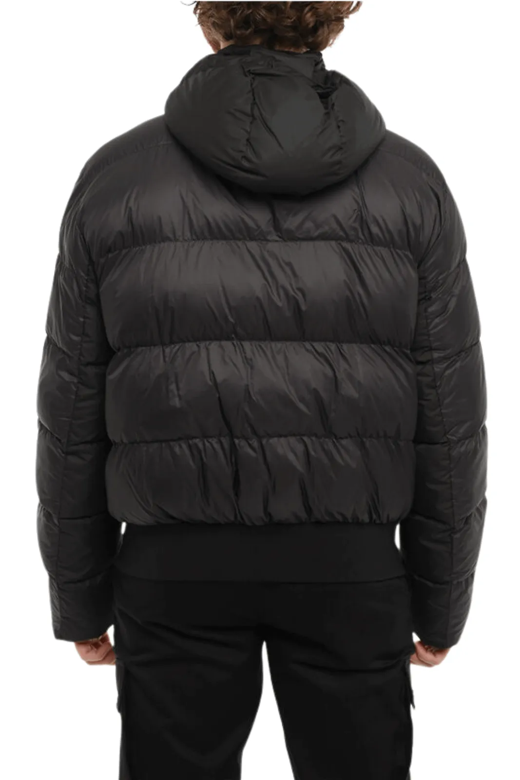 Neil Barrett Penfield Padded Bomber Jacket with Removable Chest Piece in Black