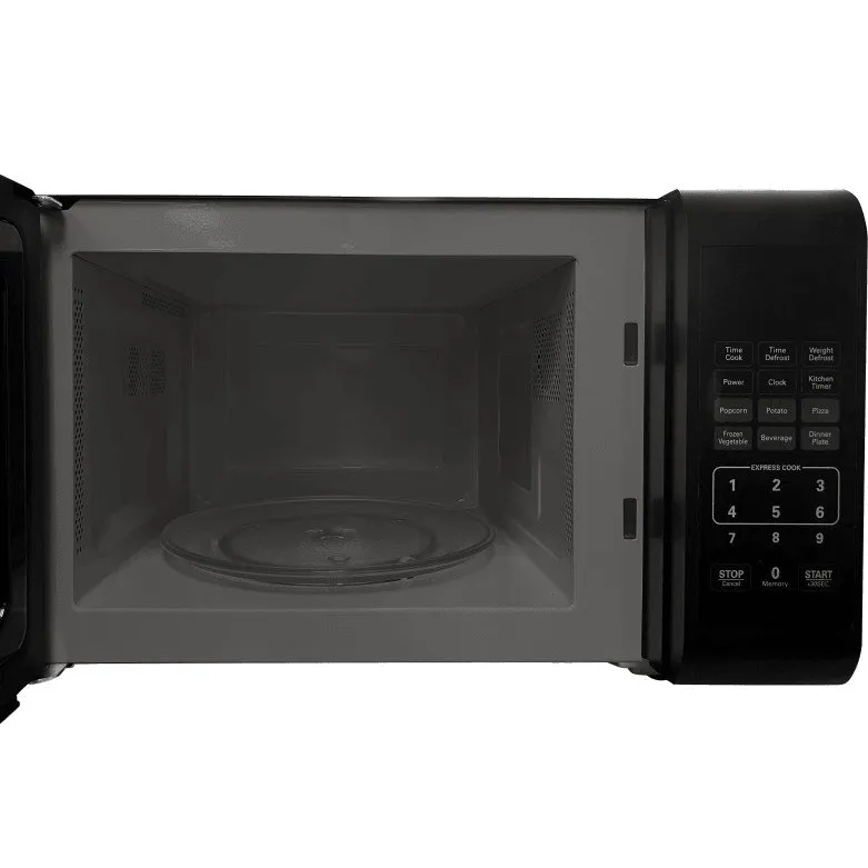 Nero Black Microwave with Grey Interior 800W 23L