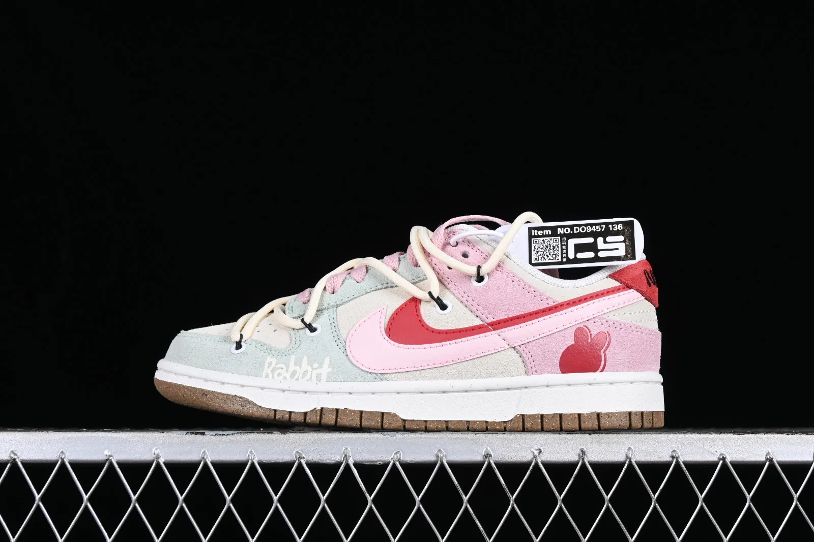 Nike SB Dunk Low 85 Year of the Rabbit Pink Red Black DO9457-136