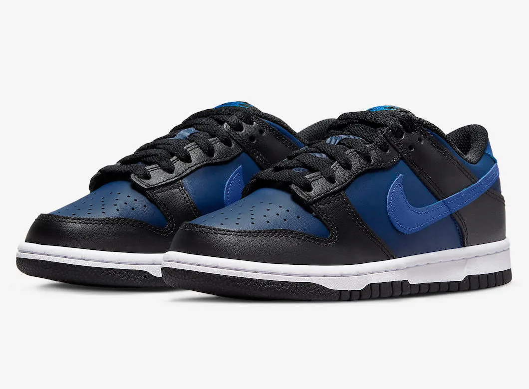 Nike SB Dunk Low GS Midnight Navy Game Royal Black DH9765-402