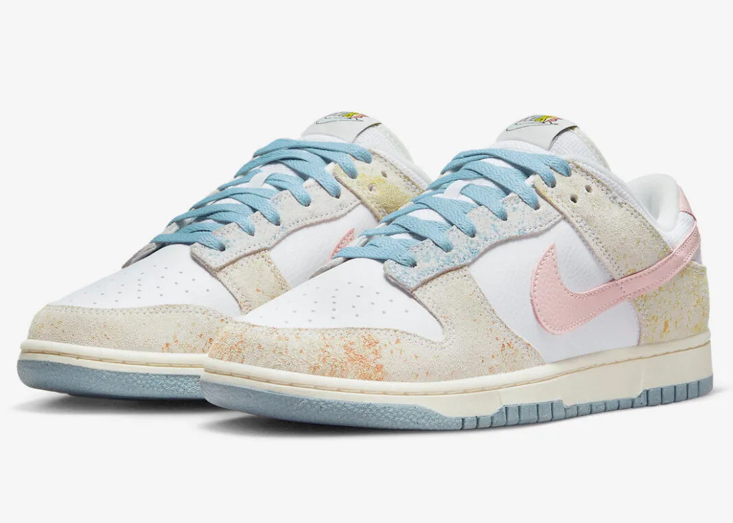 Nike SB Dunk Low Oxidized White Pink Blue DV6486-100