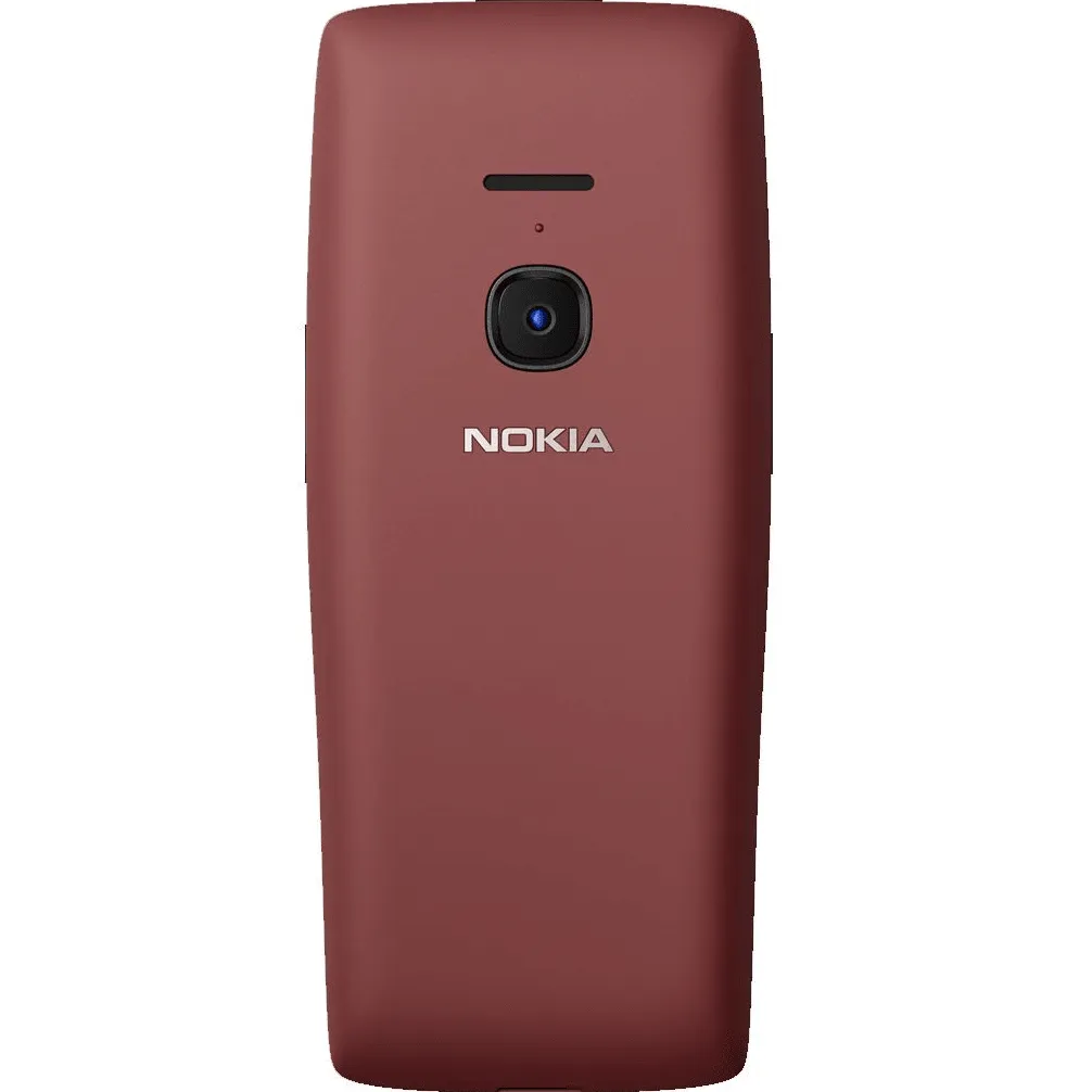 Nokia 8210 Unlocked 4G Mobile Phone Sand Dual Sim 2.8 128MB/48MB Red