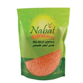 Organic Red Split Lentils 500 Gr.