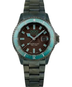 Out Of Order TURQUOISE AND BROWN CASANOVA (44mm) Brown Dial Watch