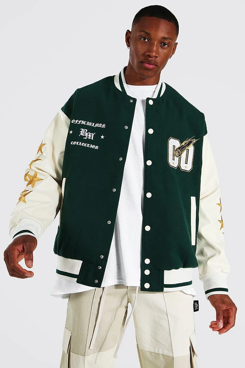 Oversized Exclusive Varsity Bomber