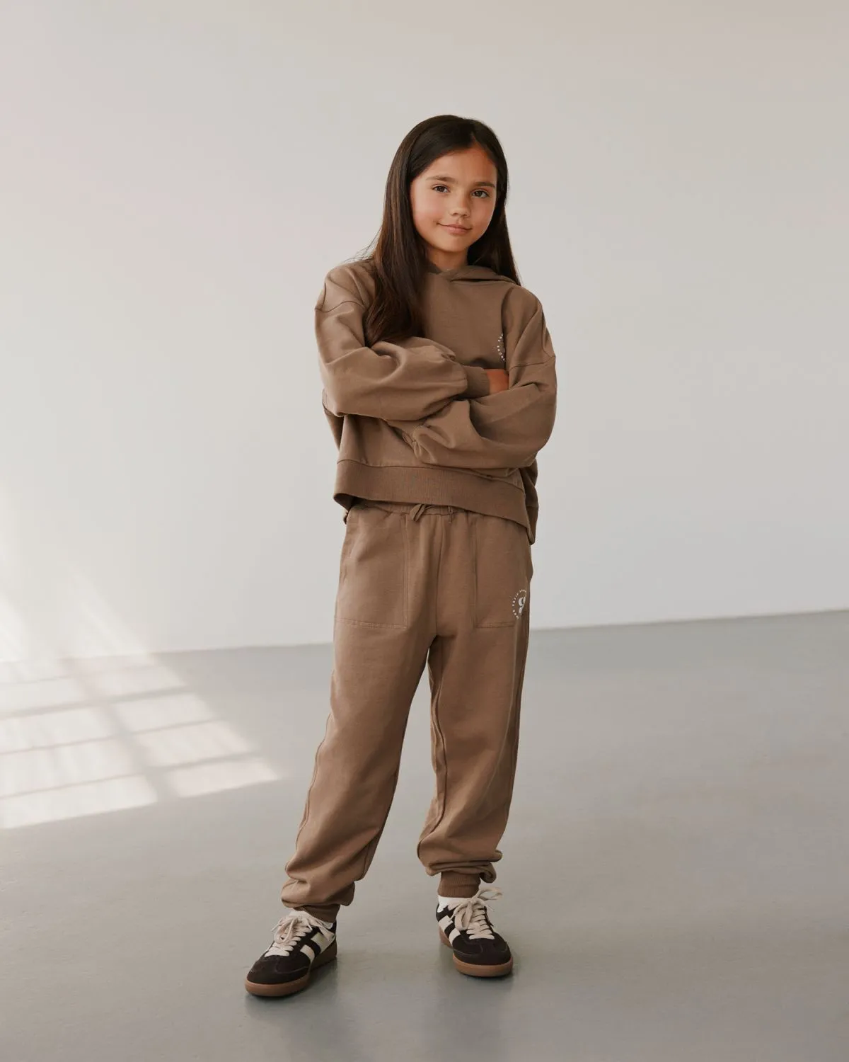 PALINESY SWEATPANTS - Middle Brown