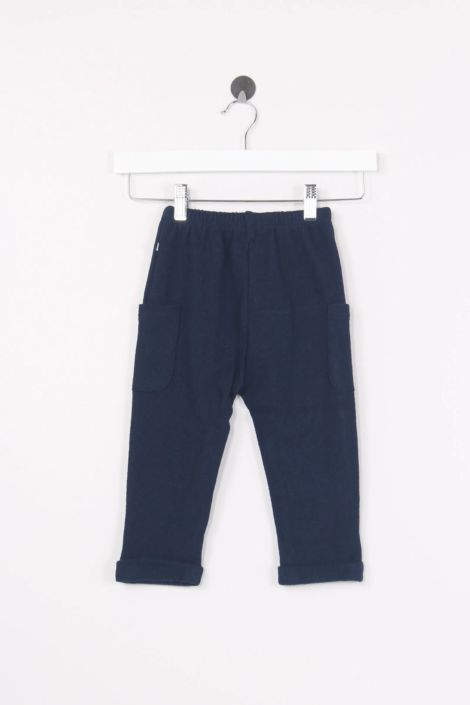 Pantalone Caldo Cotone Navy