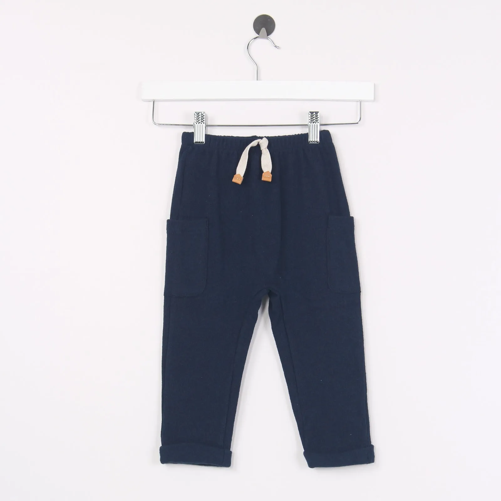 Pantalone Caldo Cotone Navy