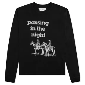 Passing In the Night L/S - Black