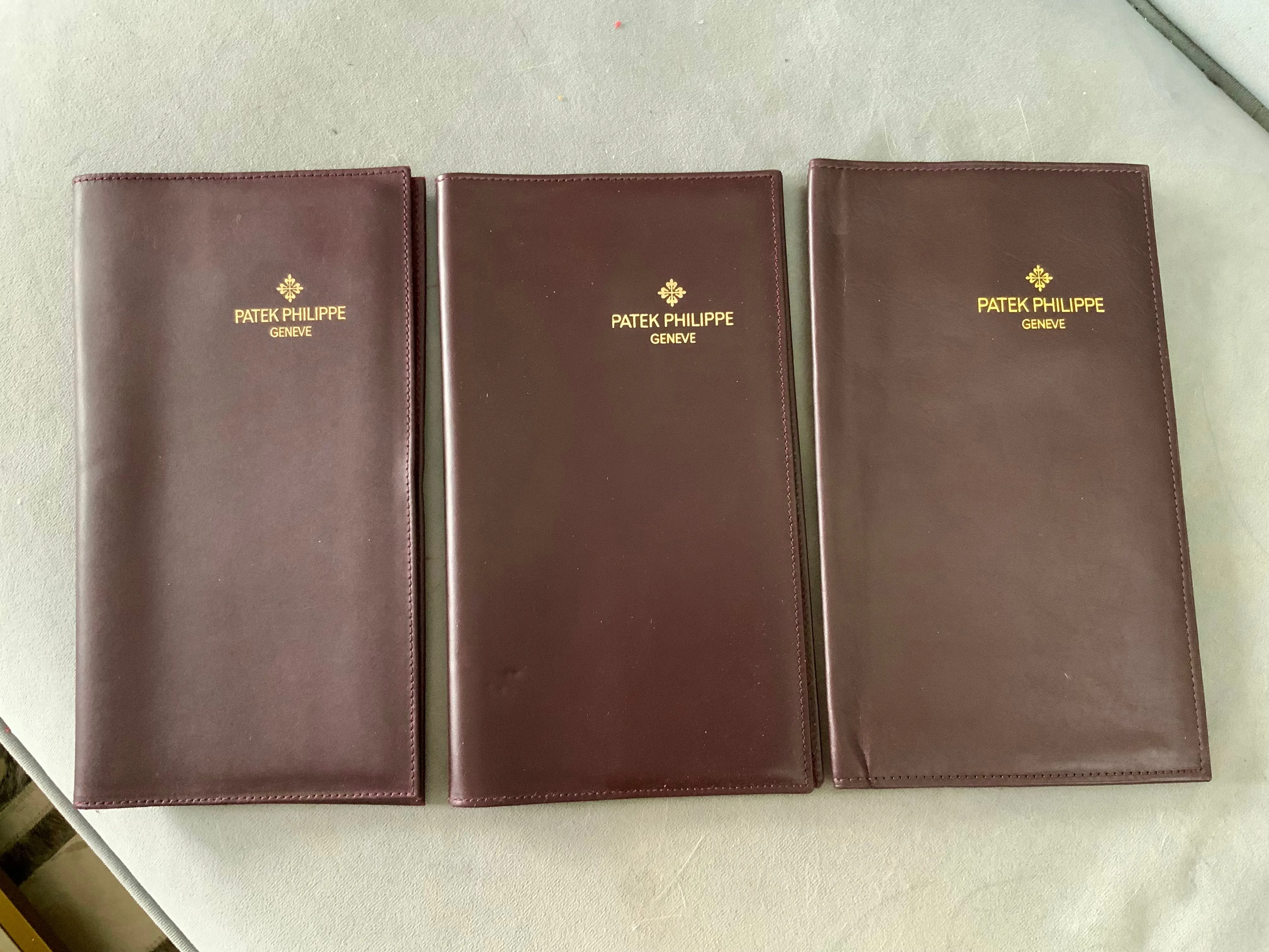 PATEK PHILIPPE Brown Documents Folder