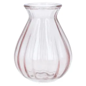 Pink Glass Posy Vase