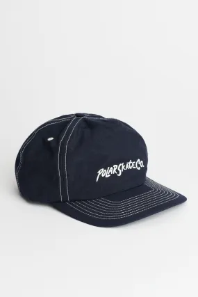 Polar Skate Co. Surf Logo Earl Cap Navy