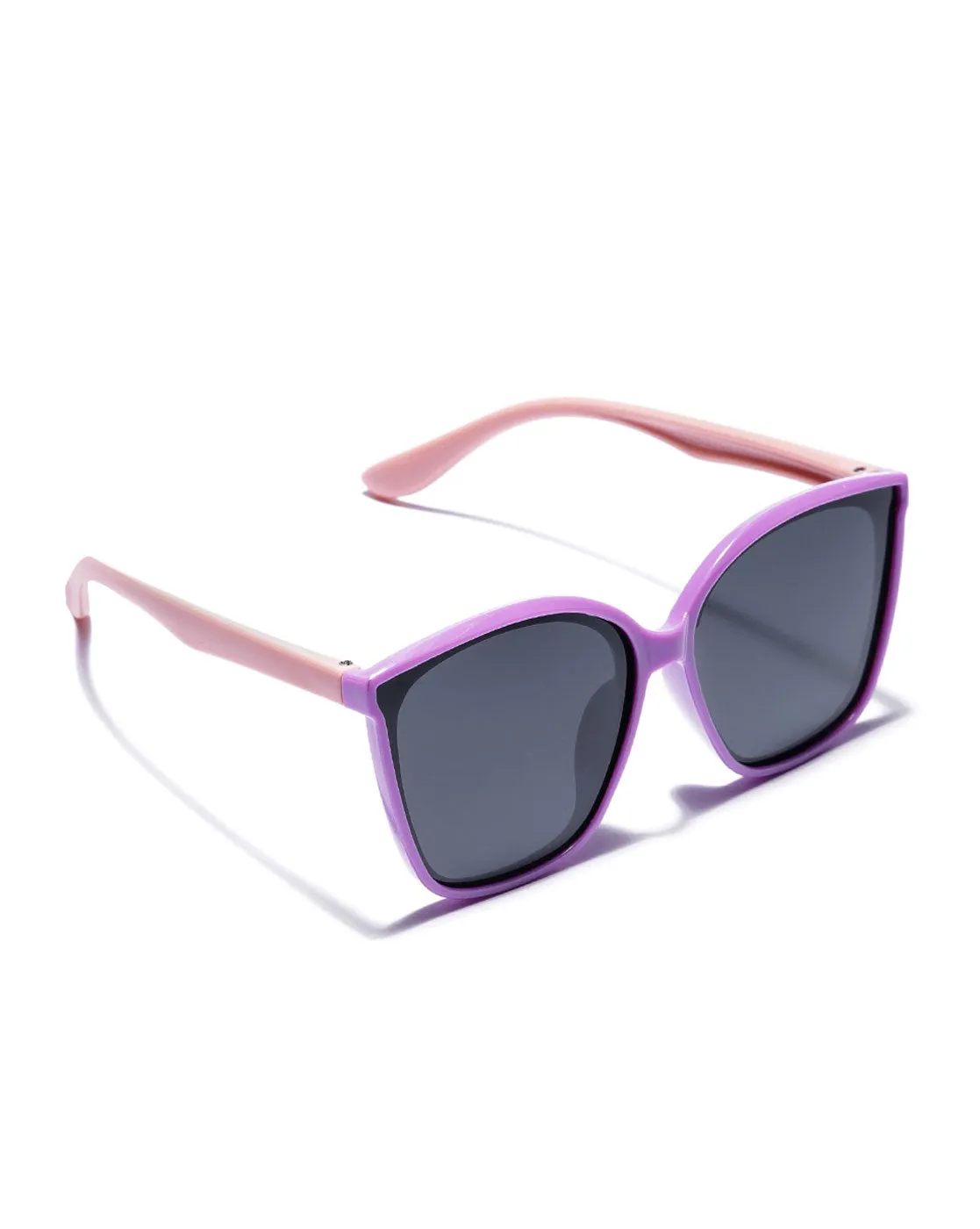 Purple & Pink Toned with Polarised Lens Cat Eye Sunglass for girl