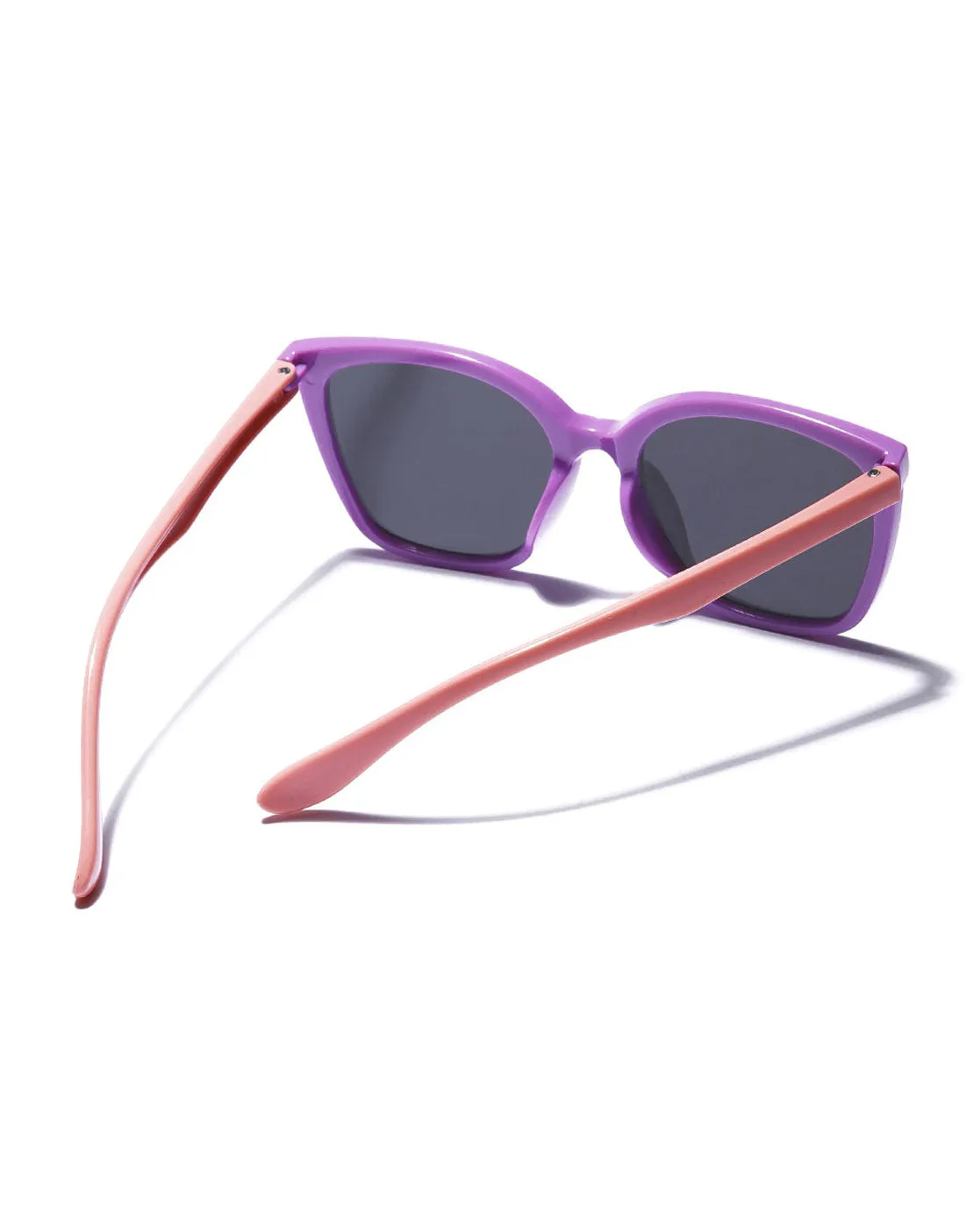 Purple & Pink Toned with Polarised Lens Cat Eye Sunglass for girl