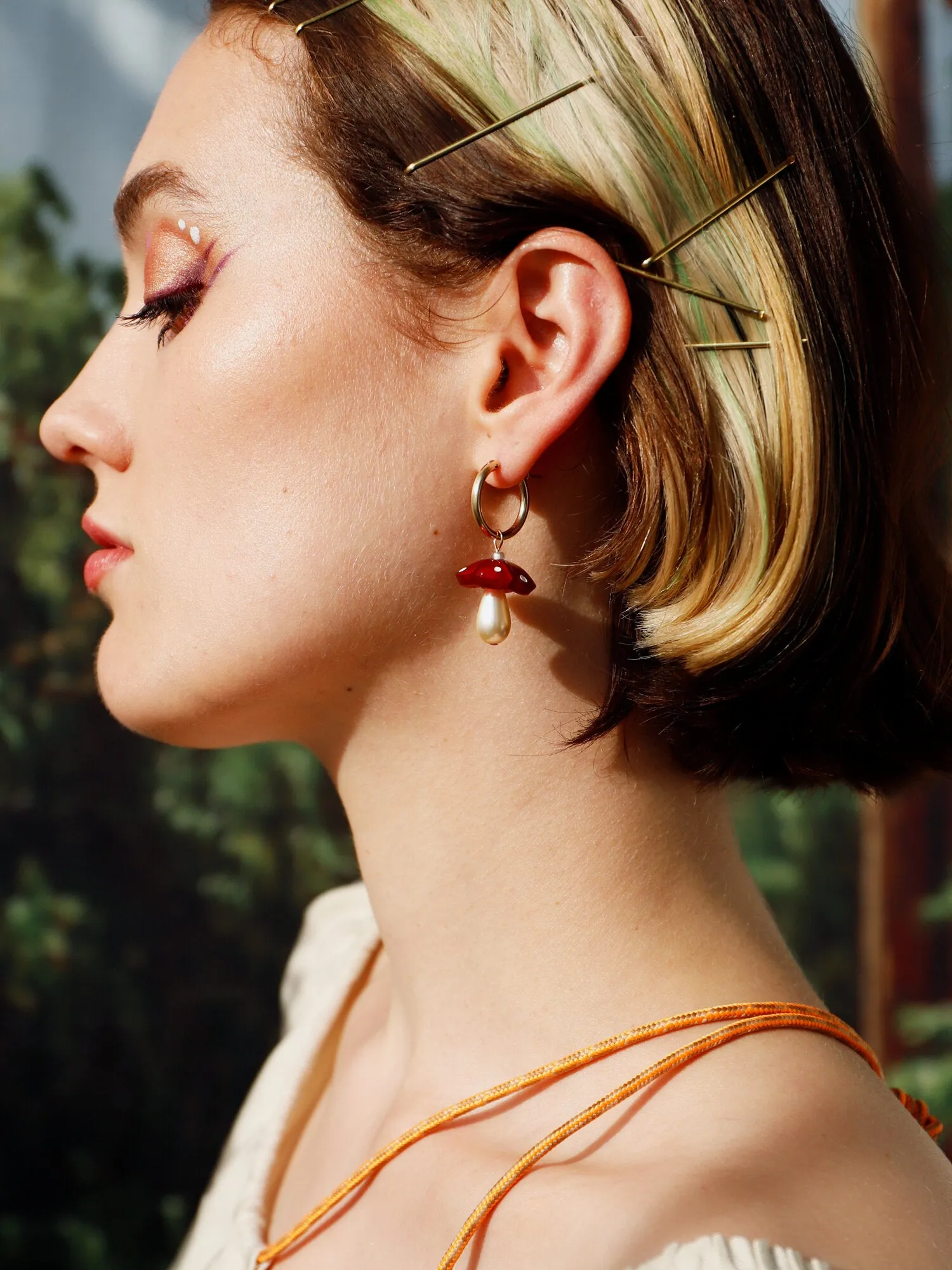 Red Shroom Hoops