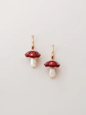 Red Shroom Hoops