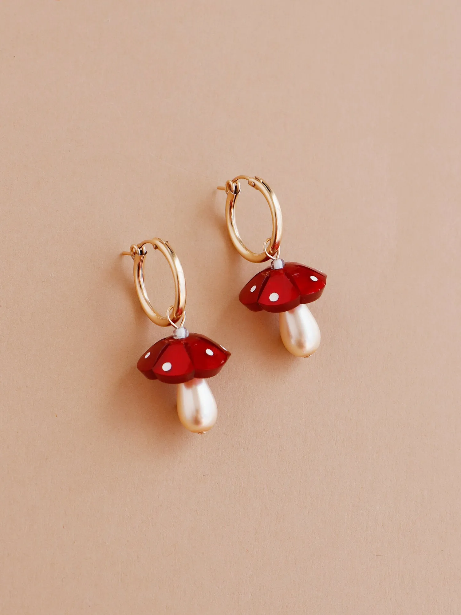 Red Shroom Hoops