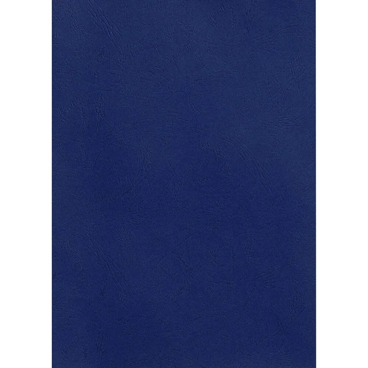 Rexel Leathergrain Covers 250GSM Navy Pack 100