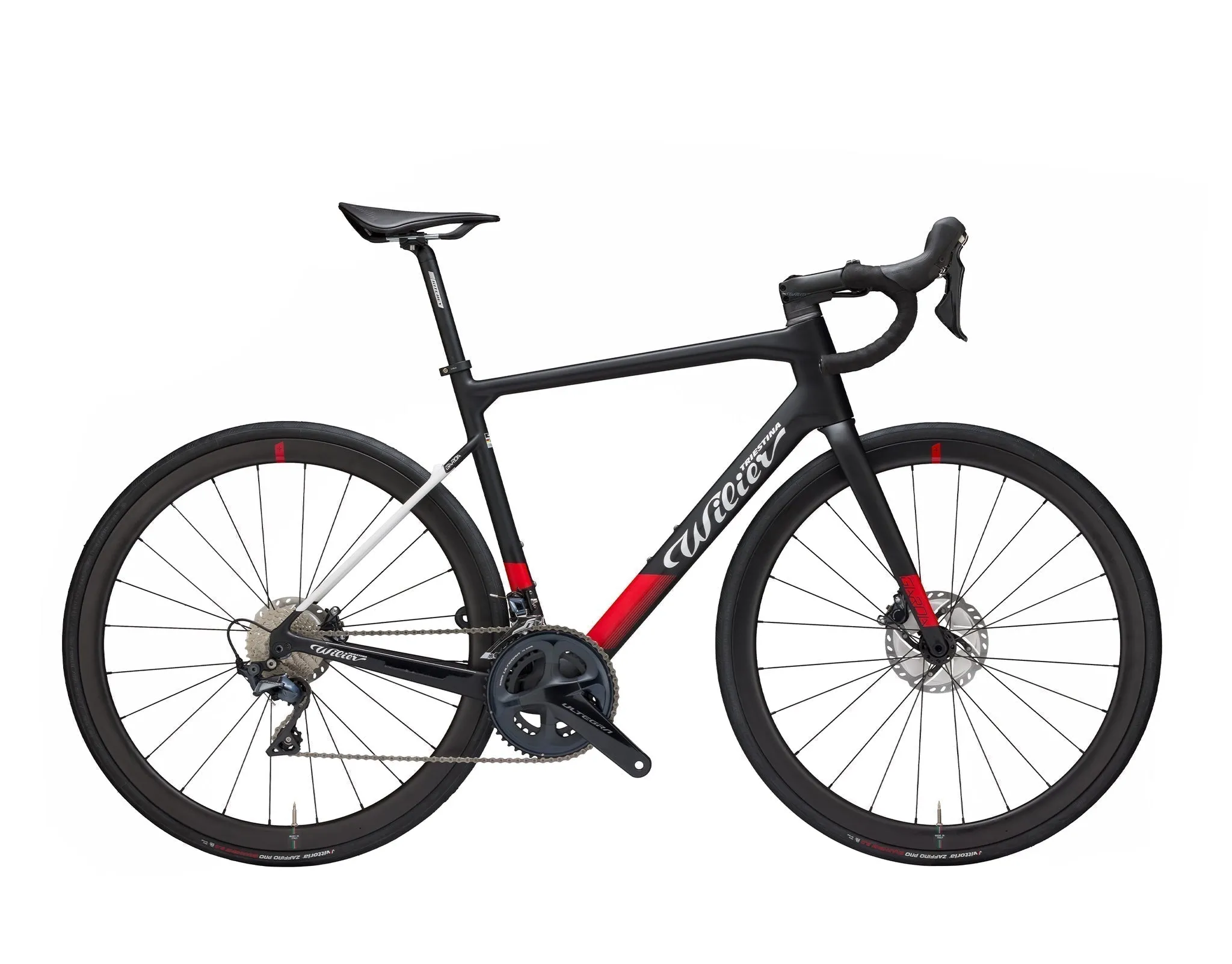 ROAD BIKE WILIER GARDA DISC ULTEGRA RS171 BLACK RED MATT S