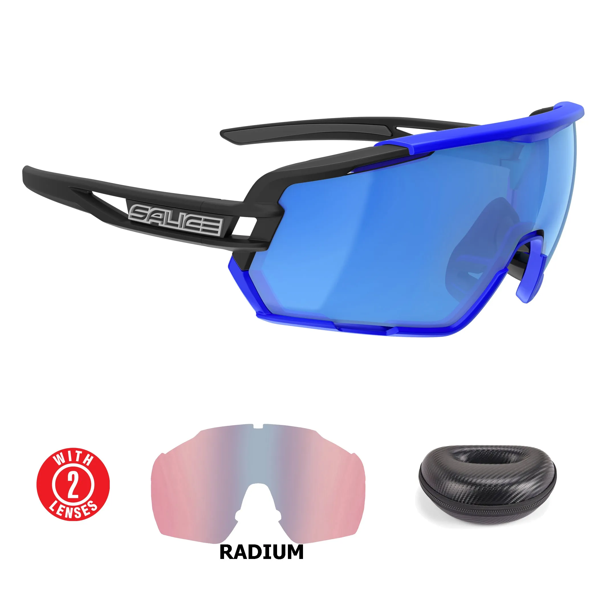 Salice 020 RWP Mirror Polarised Black-Blue - DISCONTINUED